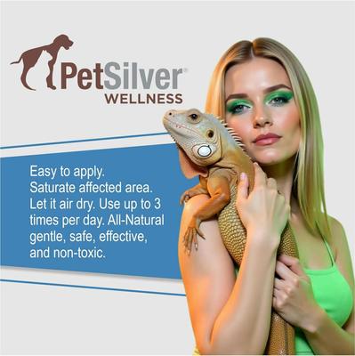 Show full view: PetSilver Wound Spray for Reptiles, 2-oz bottle slide 9 of 9