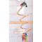 Show in main carousel: A&E Cage Company FANCY Rainbow Cotton Rope Boing with Bell Bird Toy, Multicolor, Small slide 1 of 1