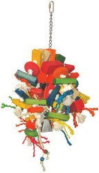 A&E Cage Company Cluster Blocks Bird Toy, Multicolor, Large