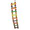 Show in main carousel: A&E Cage Company Wood Block Ladder Bird Toy, Multicolor, Large: 8 x 2 x 42-in slide 1 of 3