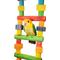 Show in main carousel: A&E Cage Company Medium Wood Ladder Bird Toy, Multicolor, Medium slide 2 of 2