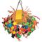 Show in main carousel: A&E Cage Company Cluster with Hanging Wood Balls Extra Durable Tough Chew Bird Toy, Multicolor, Medium slide 3 of 3