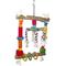 Show in main carousel: A&E Cage Company Natural Wood Swing with Rope Exercise Bird Toy, Multicolor slide 4 of 4