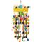 Show in main carousel: A&E Cage Company The Giant Squid Extra Durable Tough Chew Bird Toy, Multicolor slide 1 of 3