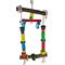 Show in main carousel: A&E Cage Company Natural Wood Swing with Rope Exercise Bird Toy, Multicolor slide 1 of 4