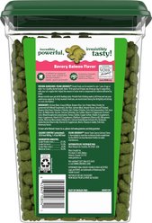 Greenies Feline Savory Salmon Flavor Adult Natural Dental Cat Treats, 21-oz tub slide 2 of 8