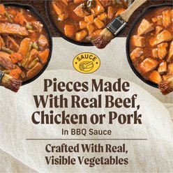 Merrick Slow Cooked BBQ Variety Pack Grain-Free Wet Dog Food, 12.7-oz can, case of 12 slide 2 of 7