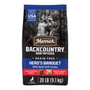 Merrick Backcountry Freeze-Dried Raw Hero's Banquet Recipe Dry Dog Food, 20-lb bag