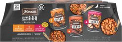 Merrick Slow Cooked BBQ Variety Pack Grain-Free Wet Dog Food, 12.7-oz can, case of 12