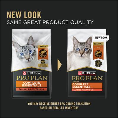 Show full view: Purina Pro Plan Adult Salmon & Rice Formula Dry Cat Food, 16-lb bag slide 3 of 12