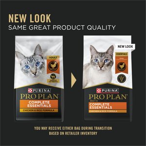 Purina Pro Plan Chicken & Rice Formula with Probiotics High Protein Cat Food, 16-lb bag