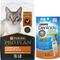 Show in main carousel: Purina Pro Plan Adult Chicken & Rice Formula Dry Cat Food, 16-lb bag + DentaLife Tasty Chicken Flavor Dental Cat Treats, 1.8-oz bag slide 1 of 9