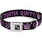 Show in main carousel: Buckle-Down Drama Queen Dog Collar, Small: 13 to 17-in neck, 1.5-in wide slide 1 of 8