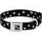 Show in main carousel: Buckle-Down Glowing Stars in Space Dog Collar, Medium: 16 to 23-in neck, 1.5-in wide slide 1 of 8