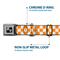 Show in main carousel: Buckle-Down Checker Dog Collar, Orange, Large: 20 to 31-in neck, 1.5-in wide slide 6 of 9