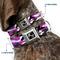 Show in main carousel: Buckle-Down Camo Dog Collar, Purple, Large: 15 to 24-in neck, 1-in wide slide 2 of 8