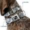 Show in main carousel: Buckle-Down Camo Dog Collar, Grey, Medium: 11 to 16.5-in neck, 1-in wide slide 2 of 8