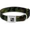 Show in main carousel: Buckle-Down Camo Dog Collar, Olive, Large: 15 to 24-in neck, 1-in wide slide 1 of 8