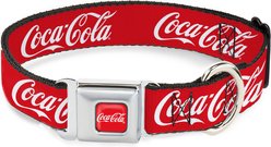 Buckle-Down The Coca-Cola Company Coca Cola Script Logo Dog Collar, Medium: 11 to 16.5-in neck, 1-in wide