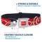 Show in main carousel: Buckle-Down The Coca-Cola Company Drink Coca Cola Typograpy Logo Dog Collar, Large: 15 to 24-in neck, 1-in wide slide 4 of 8