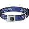 Show in main carousel: Buckle-Down GM General Motors 1965 Chevrolet Bowtie Dog Collar, Blue/White, Large: 15 to 24-in neck, 1-in wide slide 1 of 8