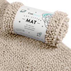 CatGuru Cat Litter Mat, Sand, XX-Large