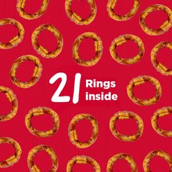 Country Kitchen Rawhide-Free Beef Rings Dog Chew Treats, 15.9-oz bag, 21 count slide 2 of 7