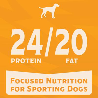 Show full view: Hunter's Special High Energy Formula High Protein Meat Dry Dog Food, 40-lb bag slide 4 of 10