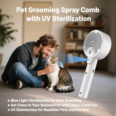 Show full view: Pawshelf 4-in-1 Flea & Tick Dog & Cat Grooming Brush slide 9 of 9