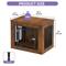 Show in main carousel: Wooflex Indoor Kennel Dog Crate with Waterproof Top & Safety Corners, Large: 30.1 x 21.1 x 25-in, Brown slide 2 of 8