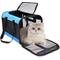 Show in main carousel: GOOPAWS Soft-Sided Airline Approved Bag Cat Carrier, 17-in, Turquoise slide 1 of 7