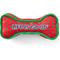 Show in main carousel: LIFE IS GOOD Christmas Trees Jumbo Oxford Bone Dog Toy slide 1 of 2