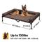 Show in main carousel: Veehoo Elevated Dog Bed with Bolster Mat, Brown, X-Large A slide 2 of 10