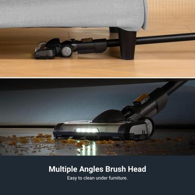 Show full view: Eureka RapidClean Pro NEC285GR Cordless Stick Vacuum Cleaner, Green/Yellow slide 6 of 8