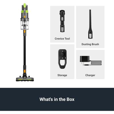 Show full view: Eureka Rapid Clean Pro NEC280TL Cordless Stick Vacuum Cleaner, White/Blue slide 9 of 9