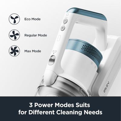 Show full view: Eureka Rapid Clean Pro NEC280TL Cordless Stick Vacuum Cleaner, White/Blue slide 7 of 9