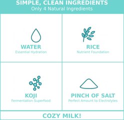 Cozy Milk Fermented Rice Milk Liquid Supplement for Dogs, 350-mL bottle slide 2 of 5