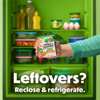 Show full view: Purina Beneful Freshly Prepared Classics Variety Pack High Protein Turkey, Salmon, Lamb & Vegetables Chunks in Gravy Wet Dog Food, 9.5-oz carton, 6 count slide 5 of 10