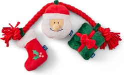 LIFE IS GOOD Santa Jumbo Rope Dog Toy