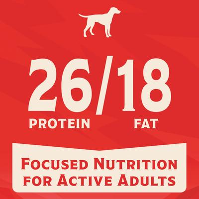 Show full view: Hunter's Special Performance Plus Formula High Protein Chicken Dry Dog Food, 40-lb bag slide 4 of 10