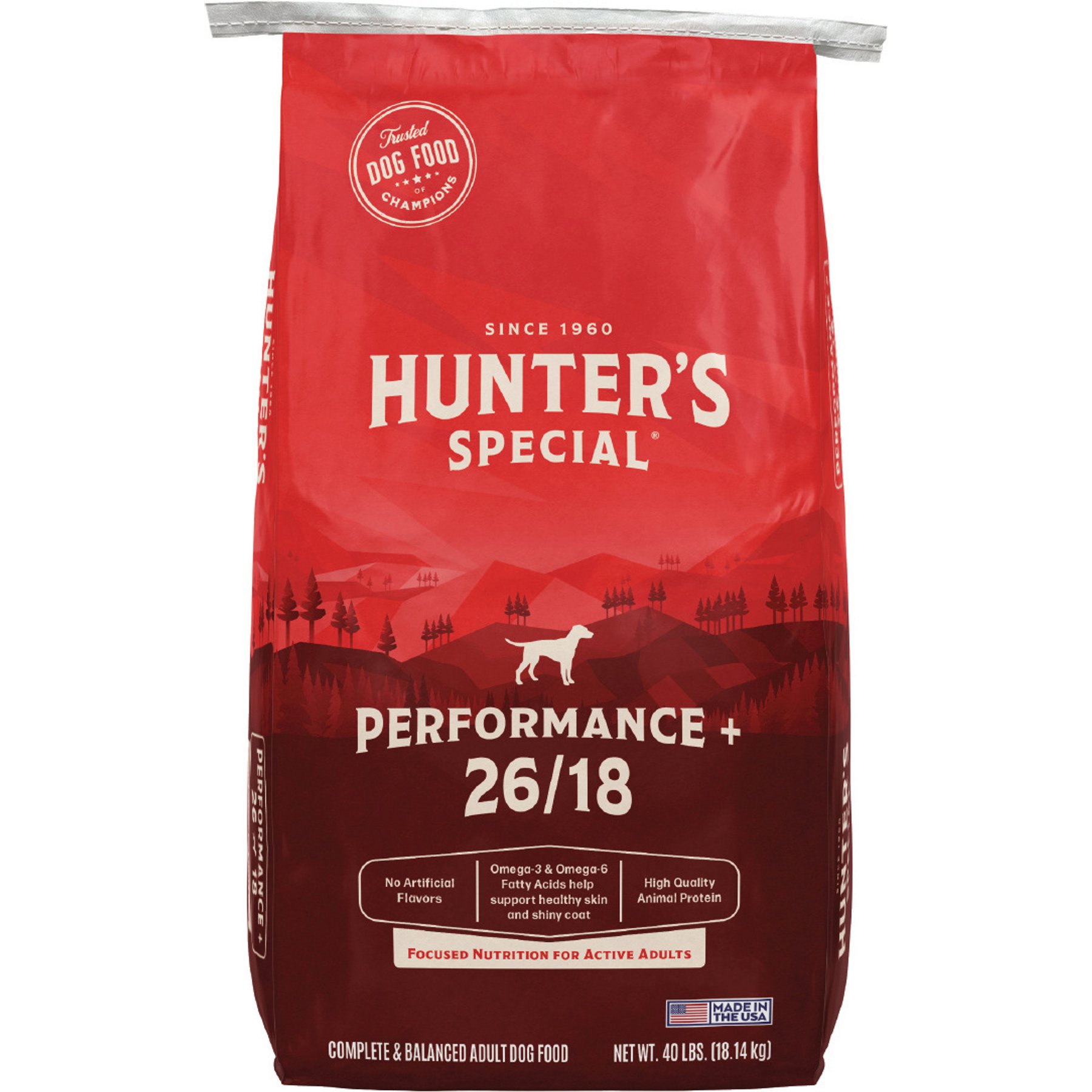 Hunter's Special Performance Plus Formula High Protein Chicken Dry Dog Food, 40-lb bag