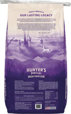 Show full view: Hunter's Special Hi Protein Chicken Dry Dog Food, 40-lb bag slide 3 of 10