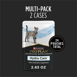 Purina Pro Plan Veterinary Diets Hydra Care Liver Flavored Liquid Supplement for Cats, 2.65-oz pouch, bundle of 36 slide 2 of 7