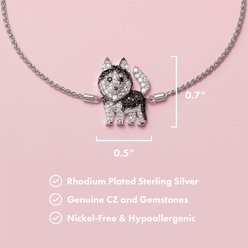 Scamper & Co Husky Sterling Silver Bolo Bracelet slide 2 of 2