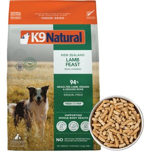 K9 NATURAL New Zealand Beef Feast Grain-Free Freeze-Dried Dog Food