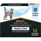 Purina Pro Plan Veterinary Diets Hydra Care Liver Flavored Liquid Supplement for Cats, 2.65-oz pouch, case of 12