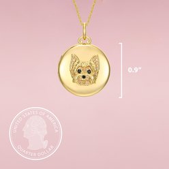 Scamper & Co Yorkshire Sterling Silver Locket slide 2 of 2