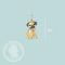 Show in main carousel: Scamper & Co Pug Sterling Silver Charm slide 2 of 2