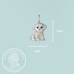 Scamper & Co Maltese Sterling Silver Charm slide 2 of 2