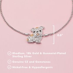 Scamper & Co English Bulldog Sterling Silver Bolo Bracelet slide 2 of 2